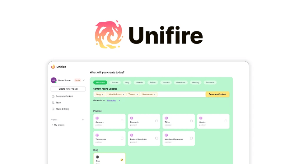 Unifire.Ai Lifetime Deal